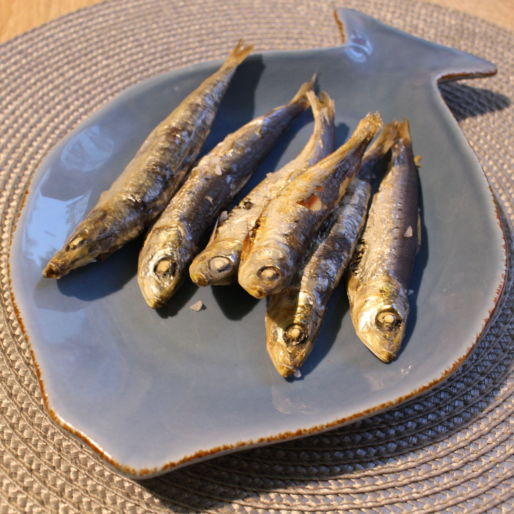 Fried sardines